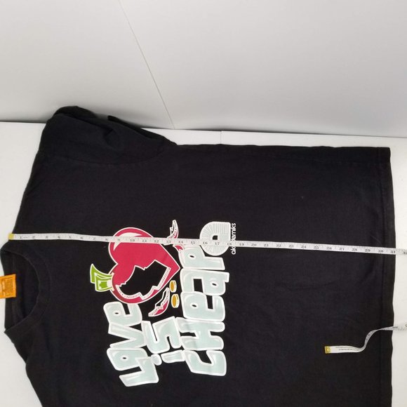 SOLD Vintage Akademiks Love Is Cheap Logo Men's Tee T-shirt Black 2XL - Picture 9 of 9